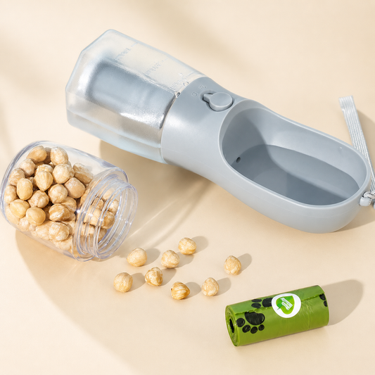 PawFlow 3-in-1 Dog Travel Bottle